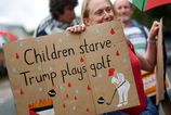Donald Trump vyhlasil ze USA zriadia potravinove centra v Gaze