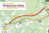Dialnicu D1 v smere do Bratislavy docasne uzavru