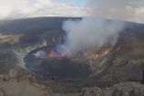 Havajska sopka Kilauea opat chrli lavu