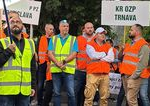 Niektori policajti nemozu prist na protest