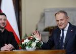 Donald Tusk po navrate z Bruselu prijal Zelenskeho