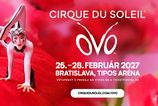 Ocarujuca show Cirque du Soleil OVO je spat