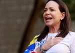 Venezuelska liderka Machadova prijme Nobelovu cenu za mier