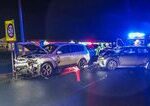 Tri auta sa zrazili nedaleko Kosic policia hlasi uzavierku cesty