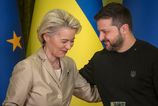 Sefka Eurpskej komisie navstvi Ukrajinu pri prilezitosti vyrocia ruskej invazie