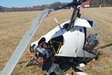 Pilot sa zranil pri havarii lahkeho vrtulnika v Cesku