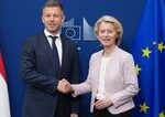 Ursula von der Leyenova a Peter Magyar diskutovali v Bruseli o osude zmrazenych eurofondov pre Madarsko