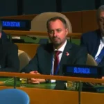 Lajčák sa po kauze Epstein objavil v Pellegriniho delegácii v OSN