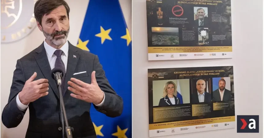 Ministerstvo odsúdilo výstavu o krymskom zlate, ktorá šíri obhajobu anexie Krymu