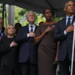 Prezidenti USA si uctili obete 11. septembra, Trump na akte v NY chýbal
