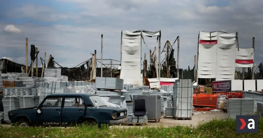 Ruská firma Wildberries si objednala ochranné siete proti dronom.