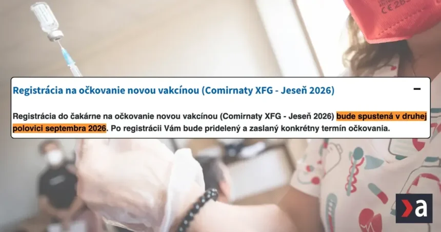 Sezóna sa blíži: Česi sa už vo veľkom očkujú, na Slovensku registrácia ešte ani nezačala