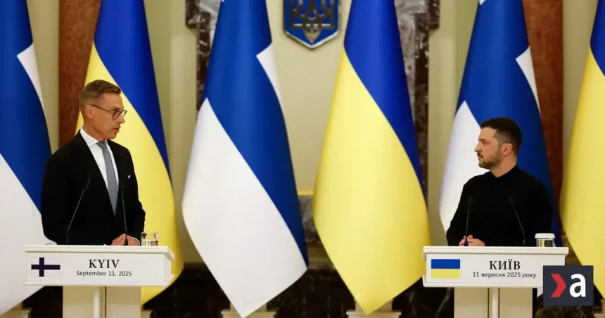 Ukrajina a Fínsko spúšťajú spoločnú výrobu dronov, Zelenskyj a Stubb podpísali dohodu