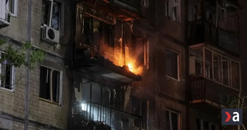 Útoky na Kyjev a Saratov si vyžiadali zranených