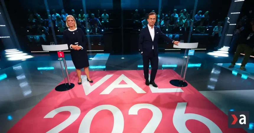 Vo Švédsku sa začali parlamentné voľby, súboj Krištersona s predchodkyňou je tesný