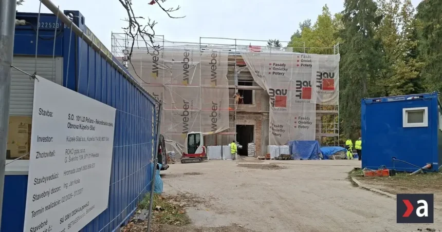 Kúpele Sliač obnovujú prvý zo zatvorených liečebných domov, do projektu môžu vstúpiť SAE