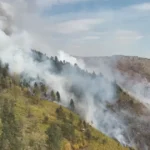 Požiar na vrchu Dubie pri Krompachoch sa podarilo lokalizovať