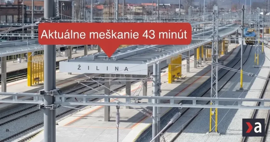 Požiar v Žiline ochromil železnicu, vlaky meškajú