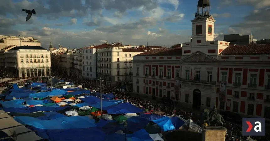Protesty v Madride a 50 španielskych mestách pre drahé bývanie a spory
