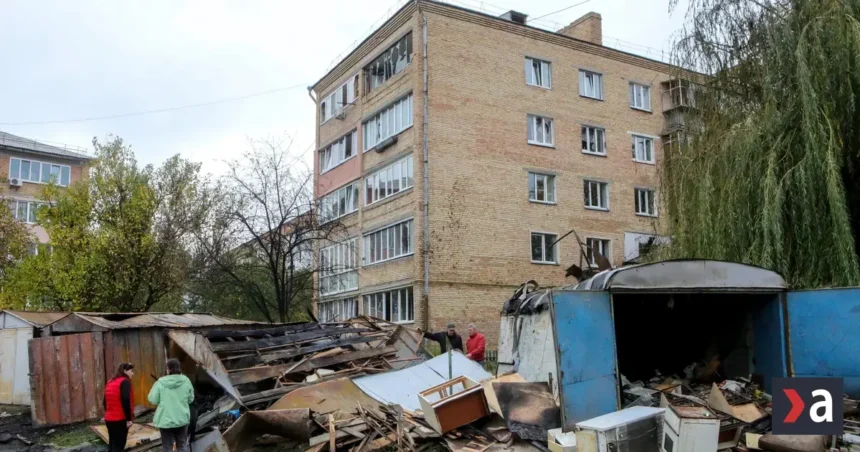 Rusko podniklo balistický útok na Kyjev, hlásia najmenej šesť zranených