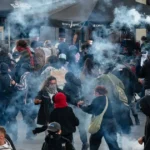 Študentské protesty v Bruseli prerástli do zrážok s políciou