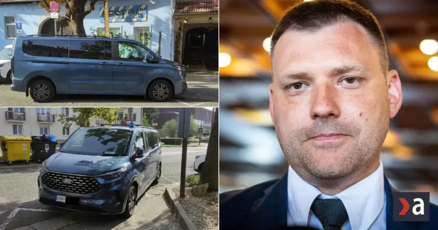Taraba parkoval na zákaze, na omši nechal výnimku aj maják