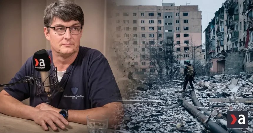 Únava z vojny? Ukrajinci ju „vypnúť“ nemôžu, tvrdí humanitárny pracovník Frič