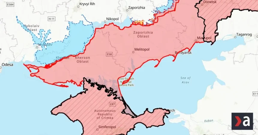 Zreteľne vidno, kde hrozí Rusom rozhodujúca porážka. Všetko hrá proti Putinovi
